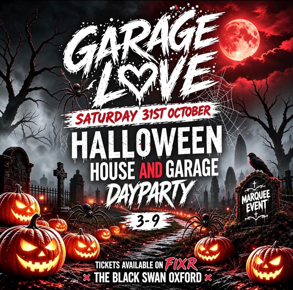 Garage Love Halloween Day Party Special