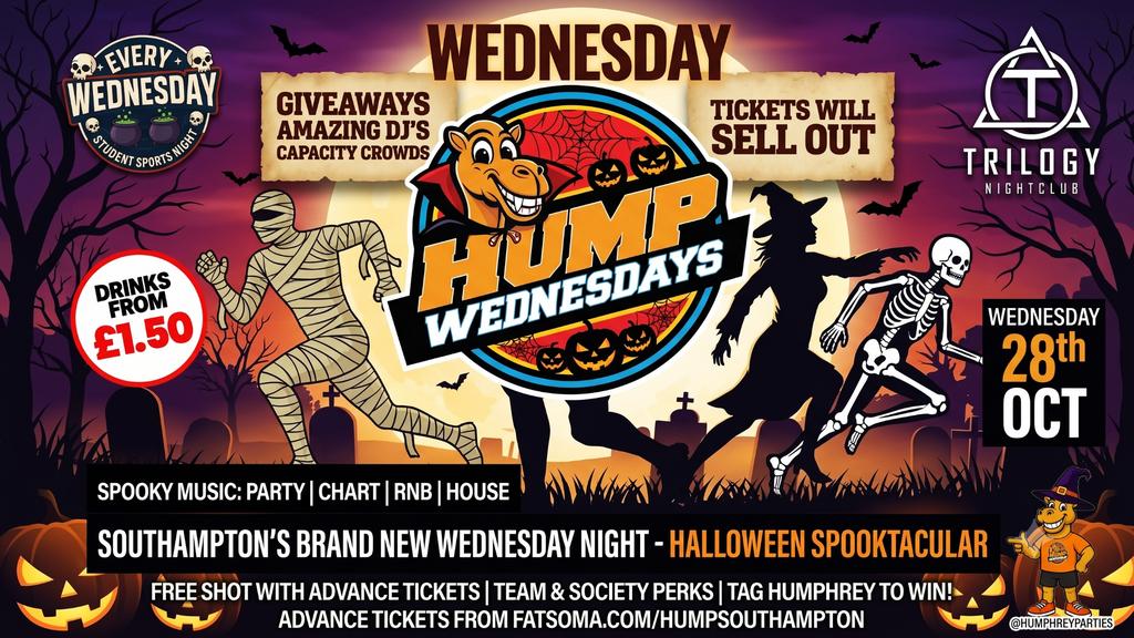 🐫 Hump Wednesdays 🐫 HALLOWEEN! 🎃🧟🧛🏻‍♀️🐈‍⬛👻