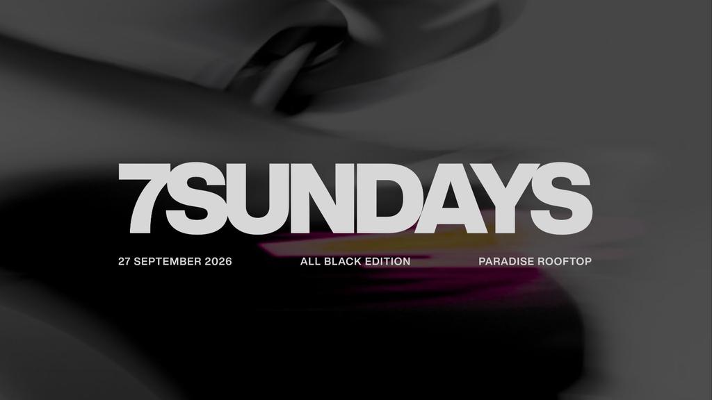 7 Sundays All Black Edition