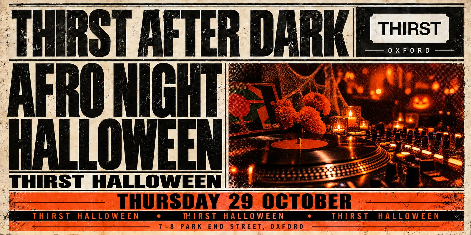 Afro Night Halloween