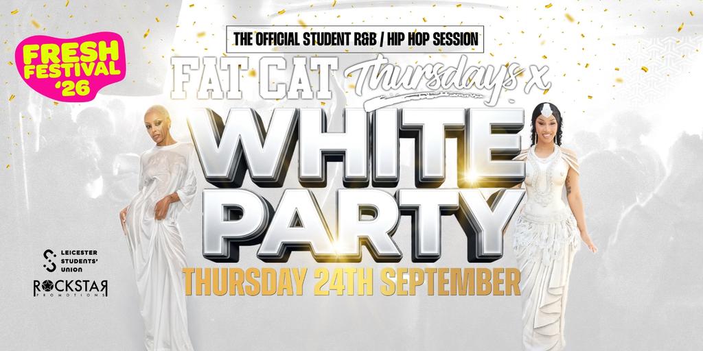 Fat Cat Thursdays: The White Party! Student R&B Night.
