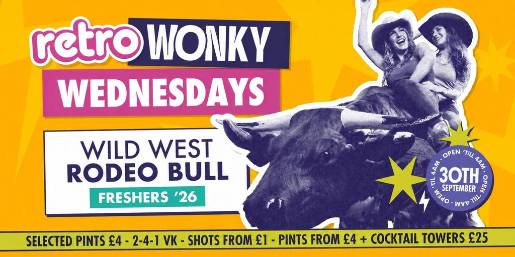 Freshers 2026 - Wild West Night