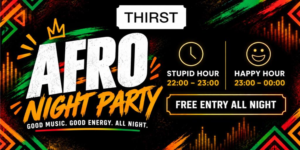 Afro Night @ Thirst
