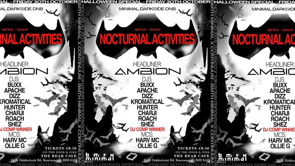 BMTH MINIMAL x CONTINUUM : NOCTURNAL ACTIVITIES