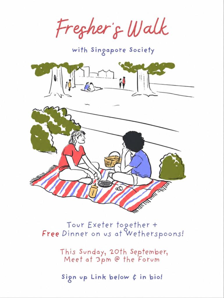 Singapore society - Freshers Walk