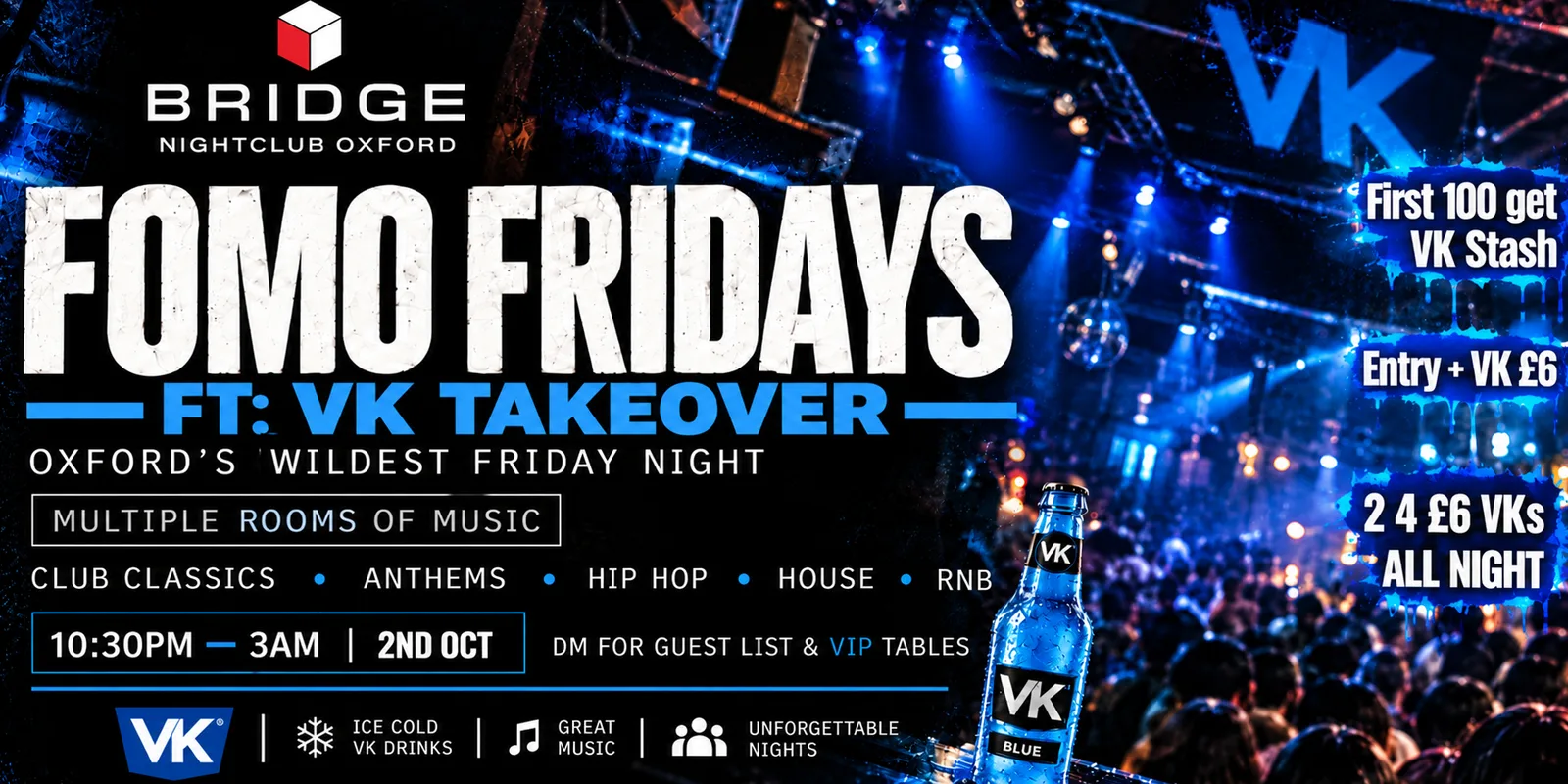 FOMO Fridays + VK Takeover