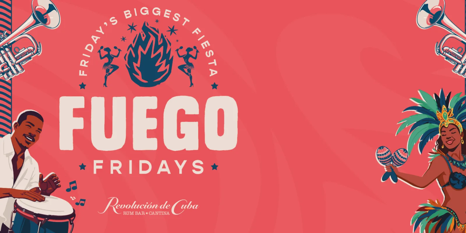 Student Fuego Fridays @ Revolucion de Cuba Nottingham