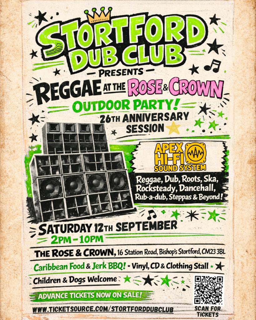 Stortford Dub Club x Apex HiFi at The Rose & Crown