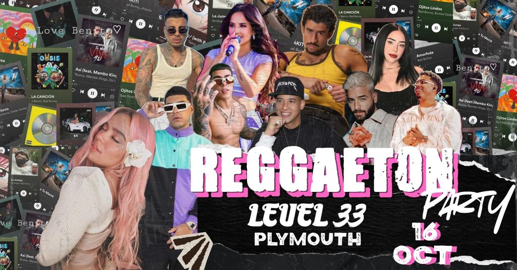Reggaeton Party (Plymouth) October 2026