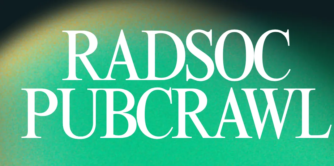 RADSOC pub crawl