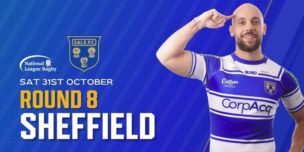 Sale FC v Sheffield 31/10/26. KO 2.30pm