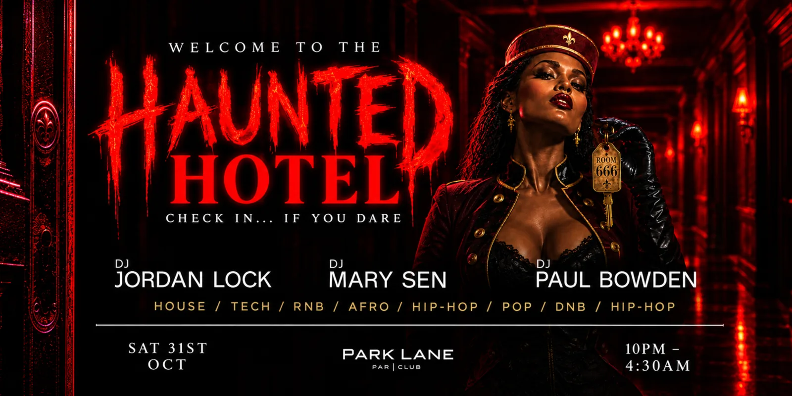 Halloween 2026 - Welcome to the Haunted Hotel🥀