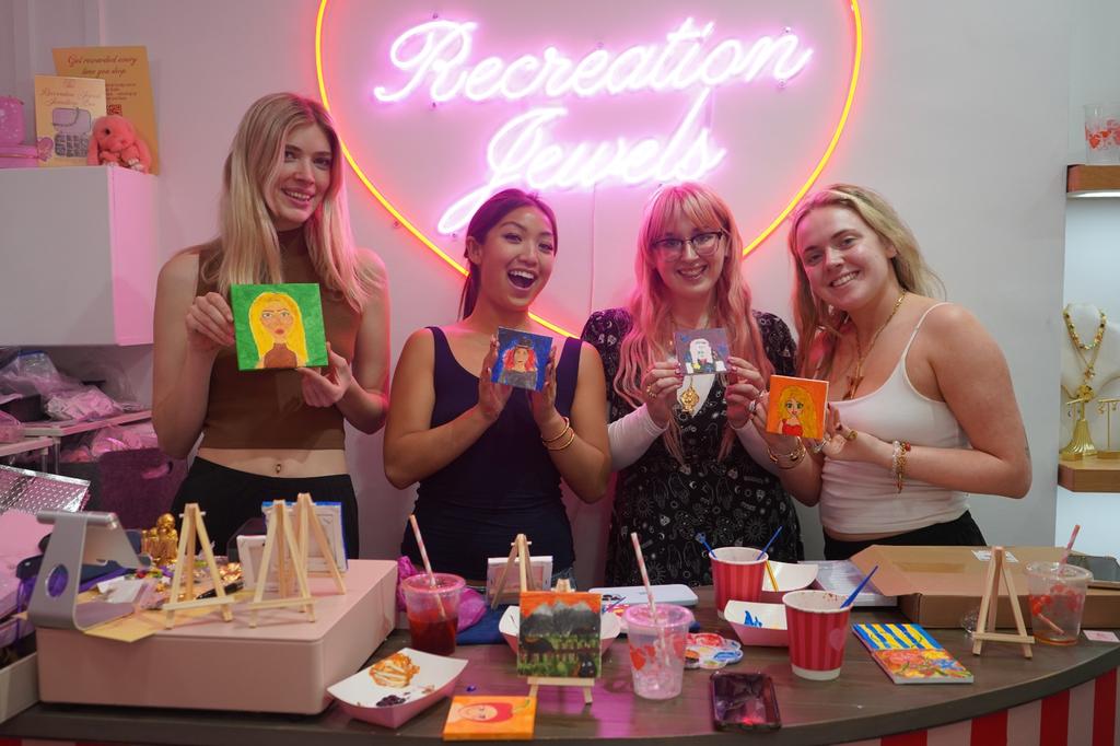 Recreation Jewels Paint & Sip