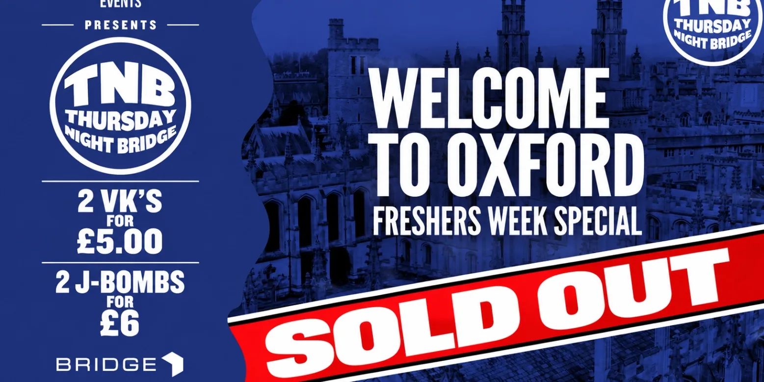 SOLD OUT | TNB Freshers Week Special