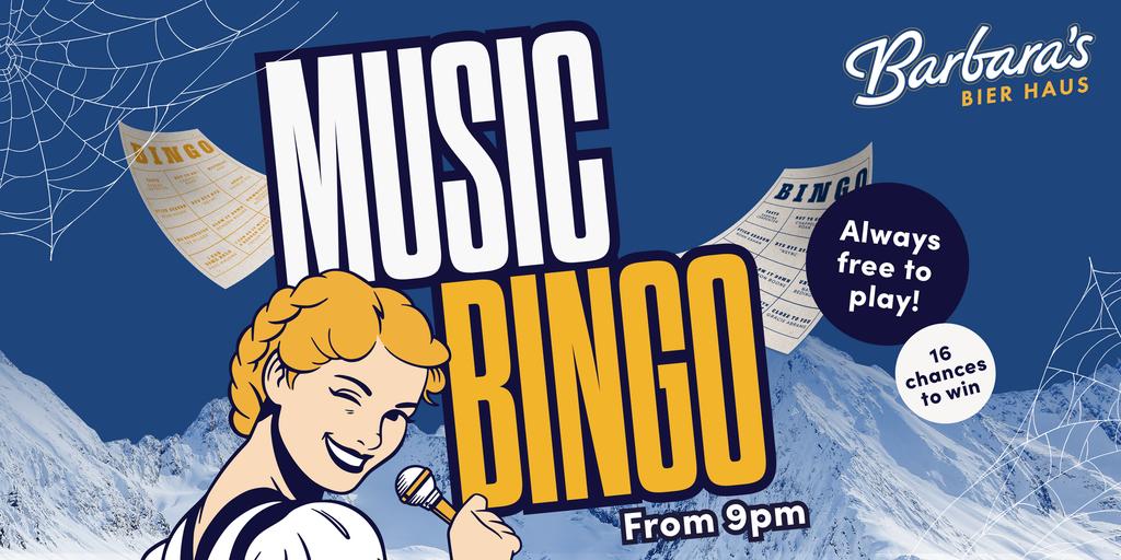 Barbara's Spooky Music Bingo!