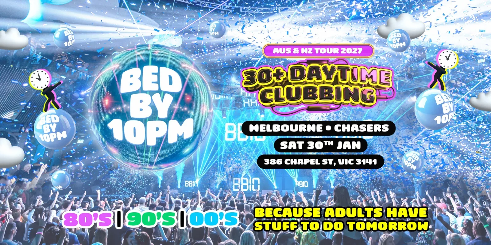 Bed By 10pm - Melbourne