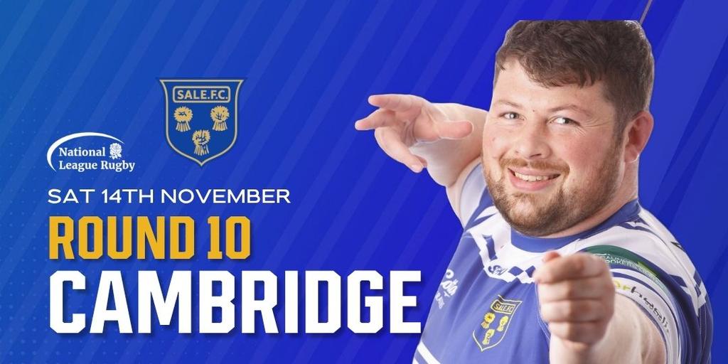 Sale FC v Cambridge 14/11/26. KO 2.30pm
