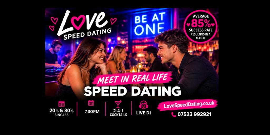 Speed Dating Singles Night ages 20's and 30's Birmingham