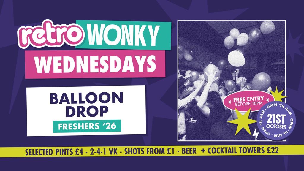 Freshers 2026 - Massive Cash Balloon Drop