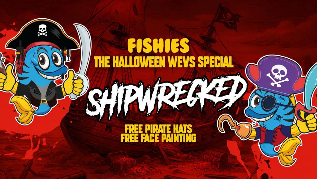 Fishies Cambridge WEVS | ShipWrecked HALLOWEEN  Special