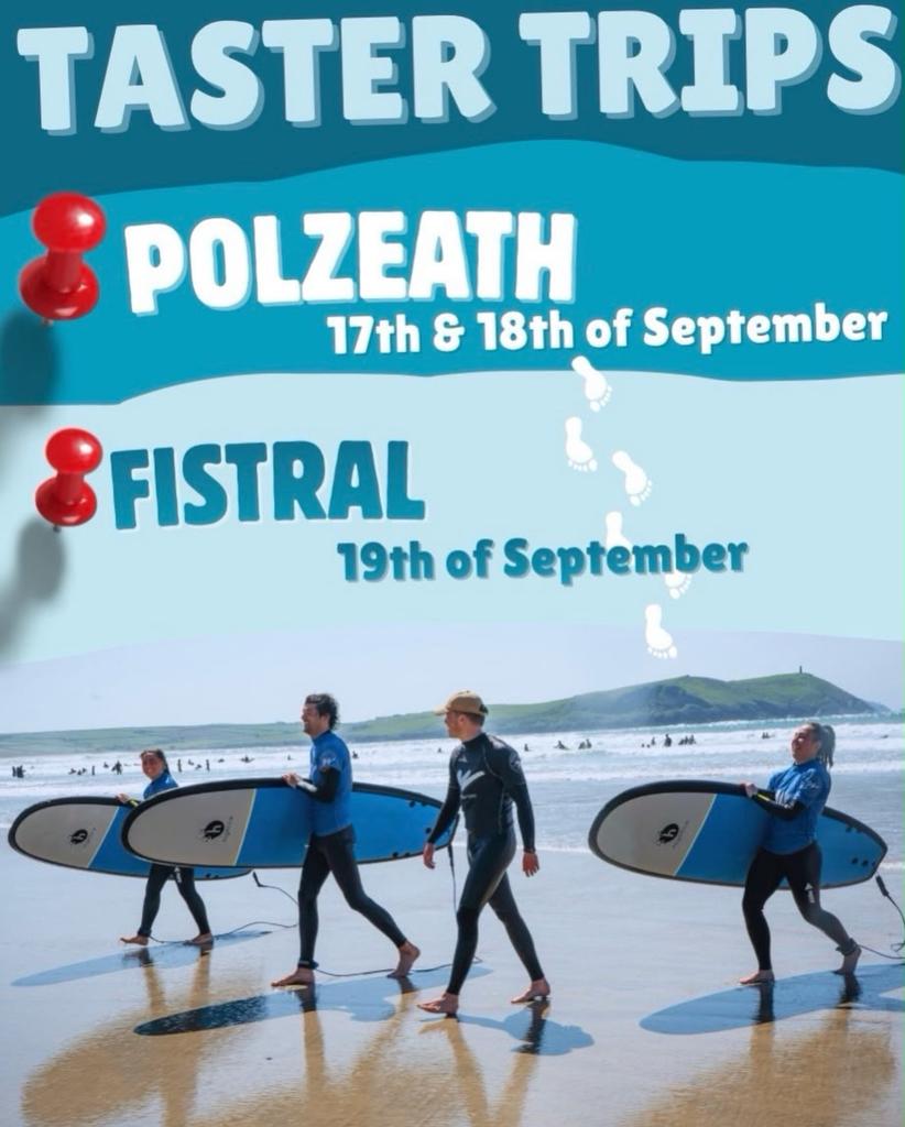 Polzeath Taster trip - Friday 18/09