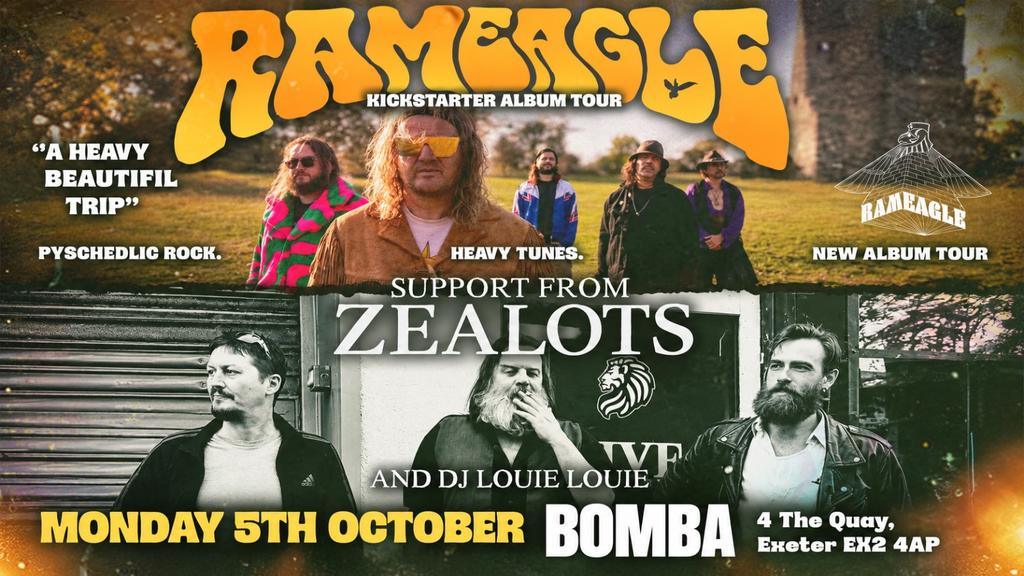 RAMEAGLE – ‘RETURN TO AUX’ |  ALBUM KICKSTARTER TOUR | 05.10.26 | Exeter