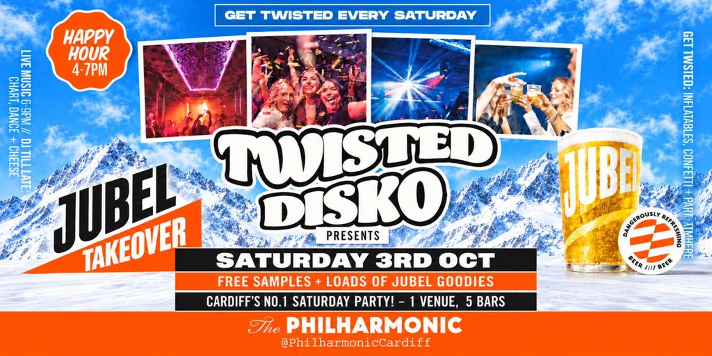 TWISTED DISKO PRESENTS: JUBEL TAKEOVER