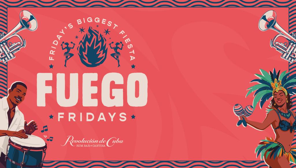 Student Fuego Fridays @ Revolucion de Cuba Nottingham