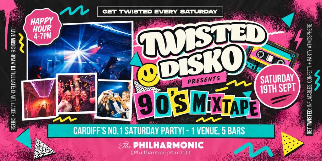 TWISTED DISKO Presents: 90's Mixtape