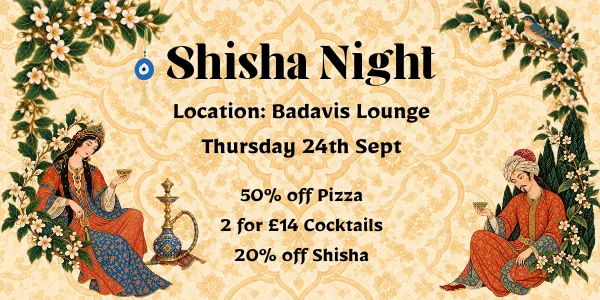 Exeter Iranian Society Shisha Night