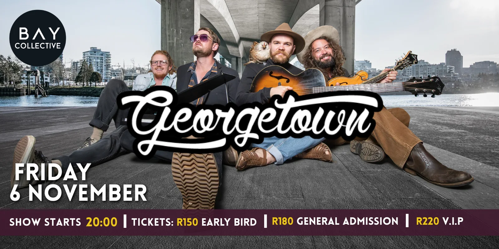 Georgetown LIVE at the Bay Collective - Friday 6 Nov