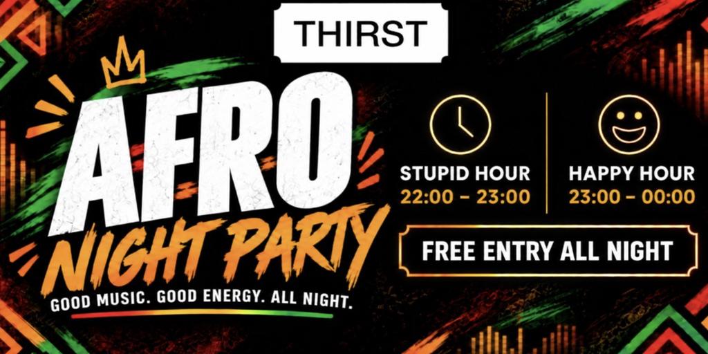 Afro Night @ Thirst