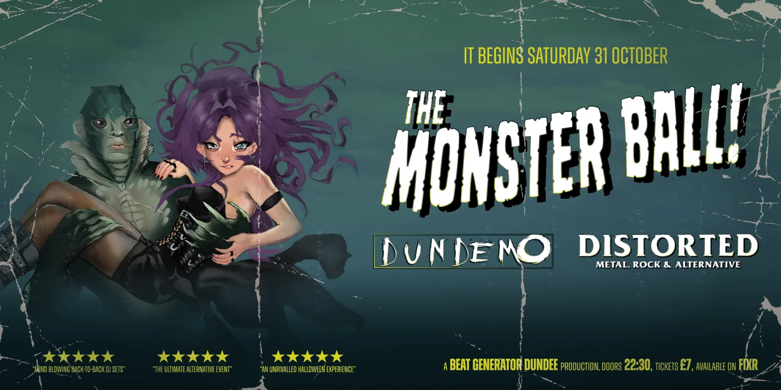 Dundemo Vs Distorted : The Monster Ball (Halloween Special)
