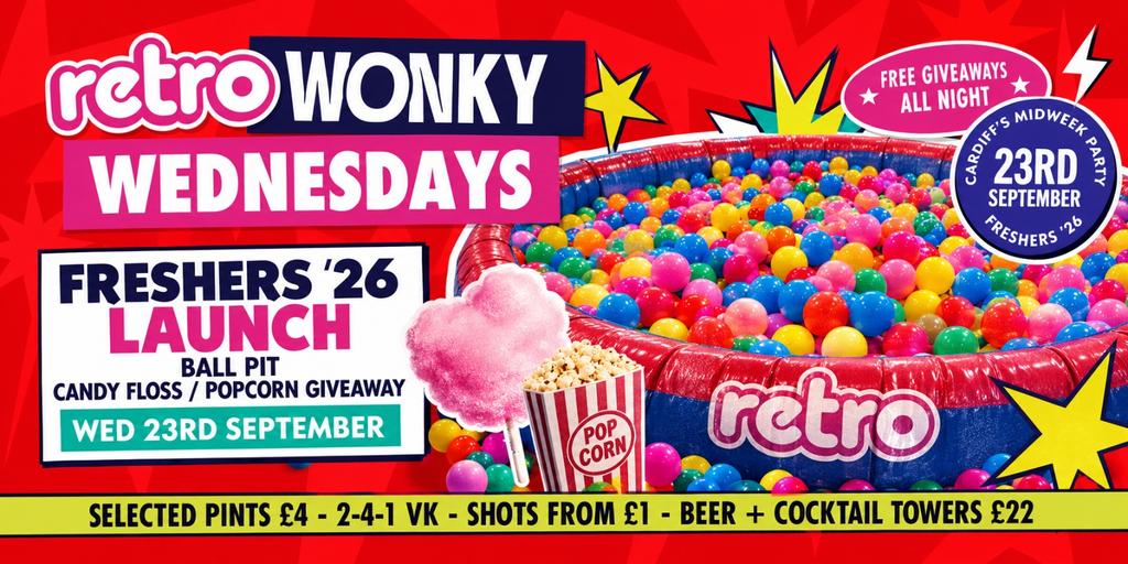 Freshers 2026 - Ball Pit / Candy Floss + PopCorn Giveaway