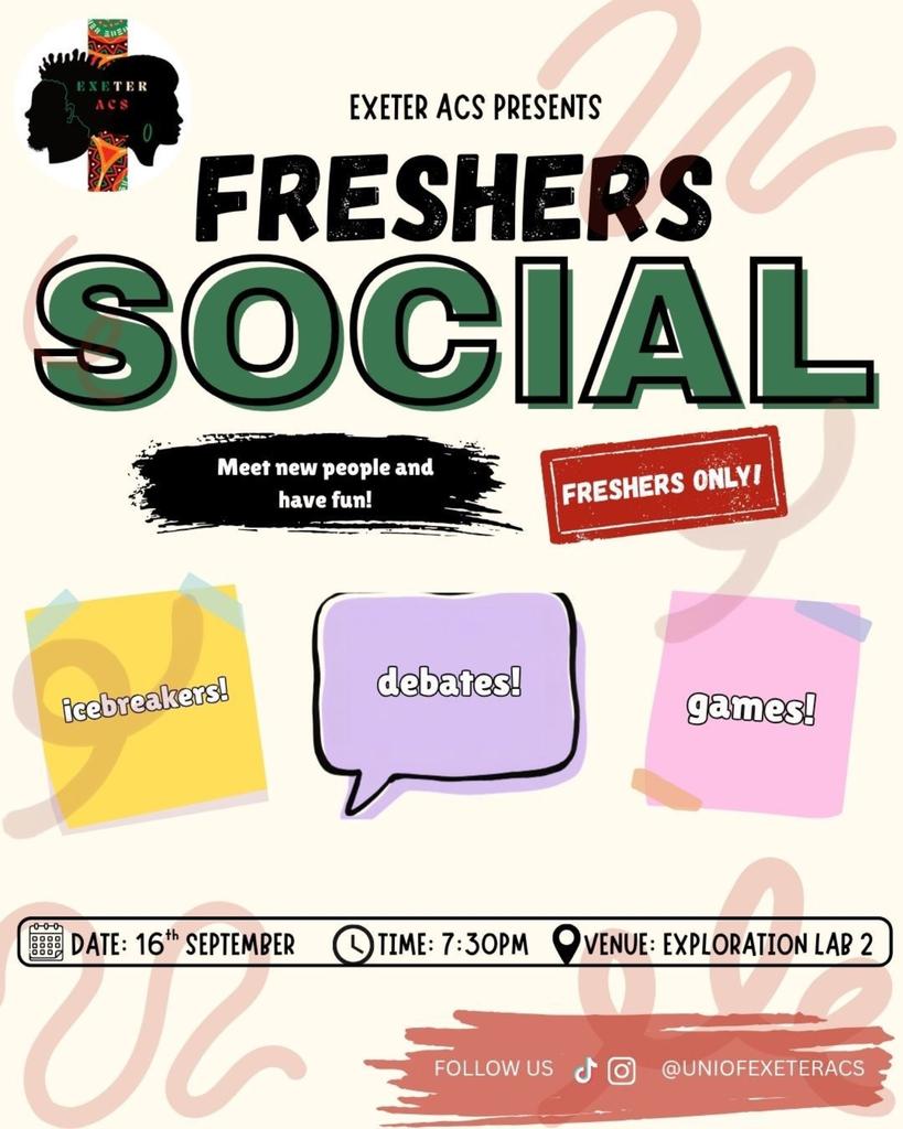 ACS Freshers Social