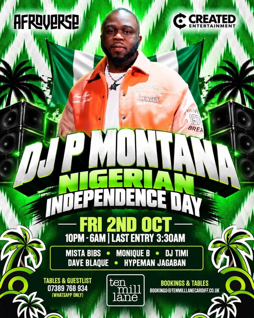 DJ P MONTANA - NIGERIAN INDEPENDENCE DAY 🇳🇬