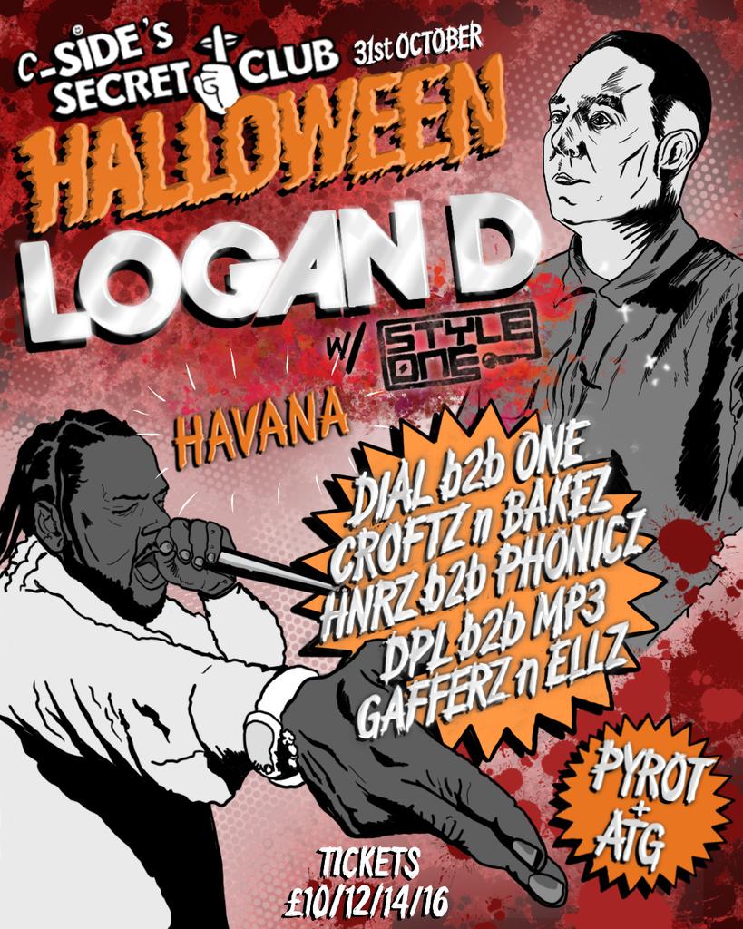 Secret Club Halloween W/ Logan D @ Havana 31/10/26