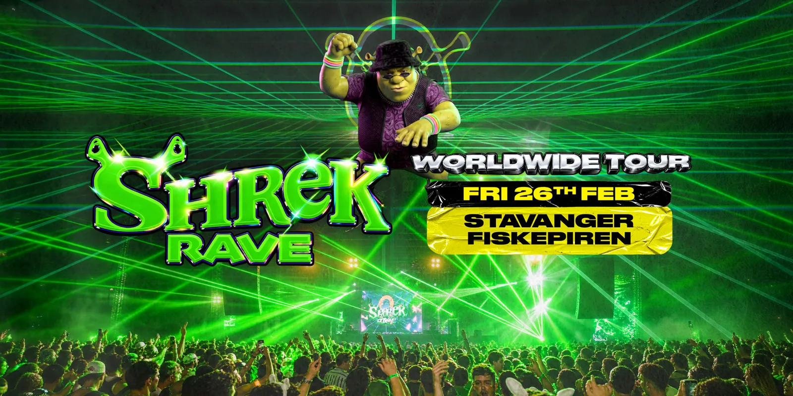 Shrek Rave - Stavanger