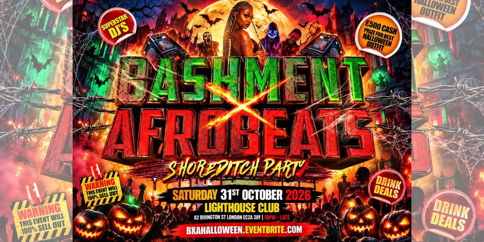 Bashment X Afrobeats - Shoreditch Party