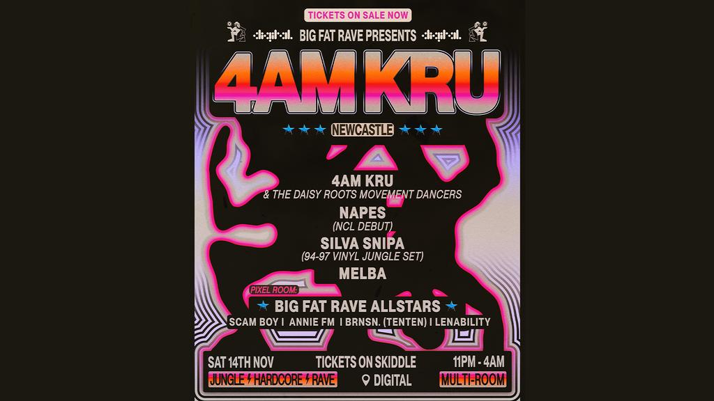 Big Fat Rave: 4AM KRU, Napes, Silva Snipa & Many More!