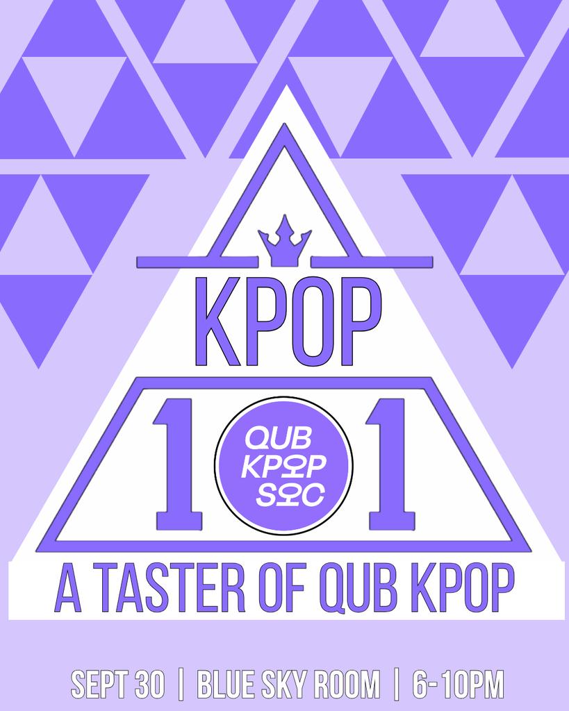 ‘KPOP 101’ QUB KPOP SOC TASTER EVENT