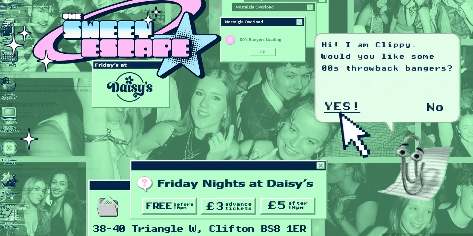 Sweet Escape - Every Friday At Daisy's