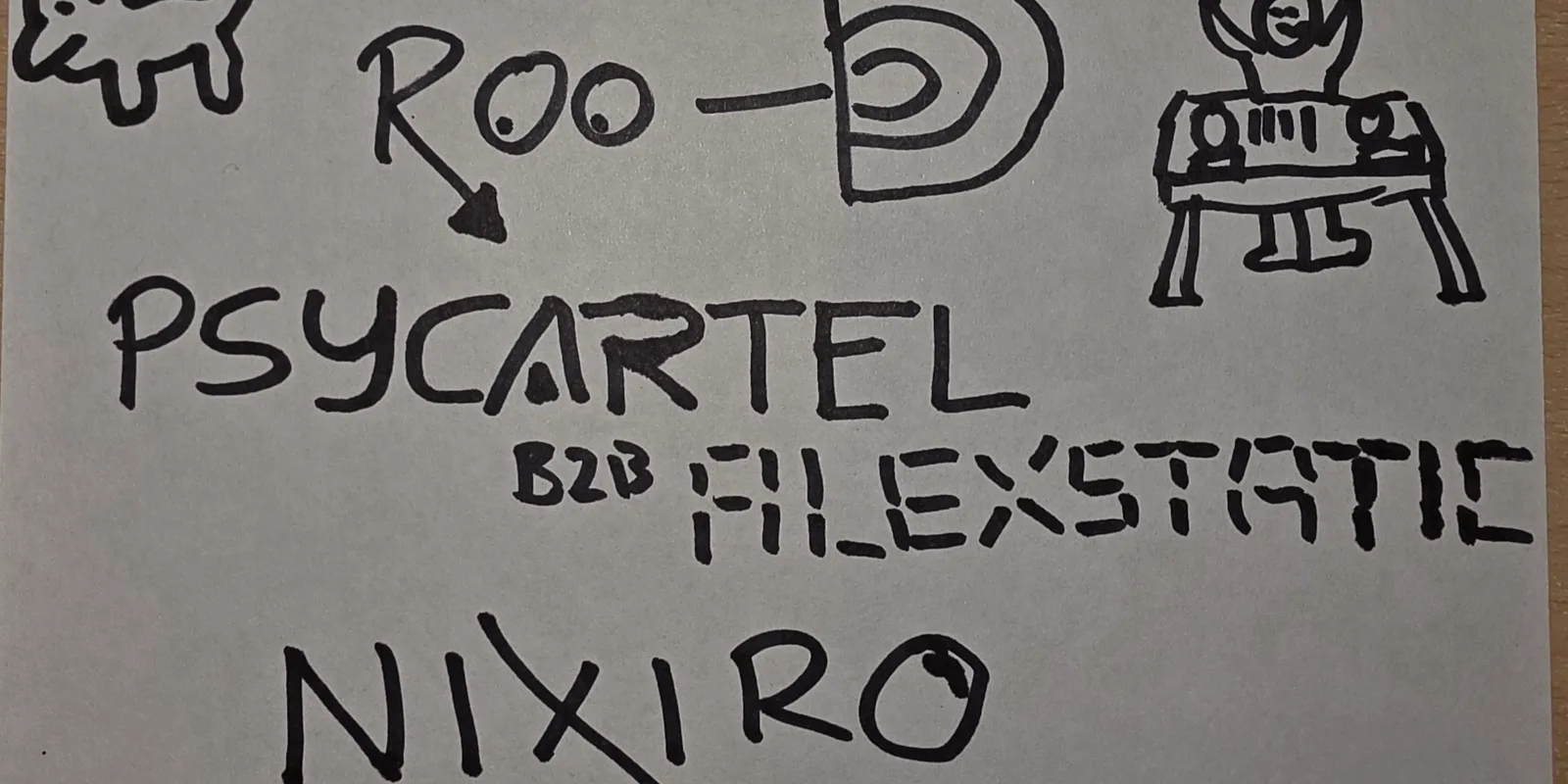 God Dropped Acid - Roo-D, PsyCartel, NIXIRO and Alexstatic