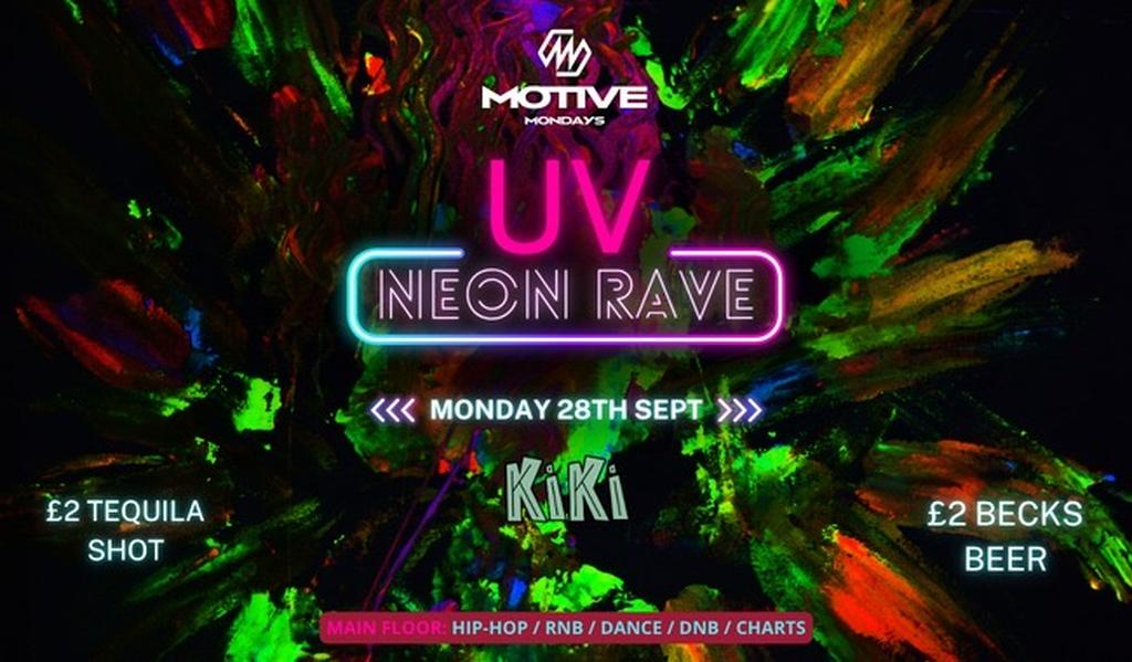 MOTIVE - UV NEON RAVE PARTY!