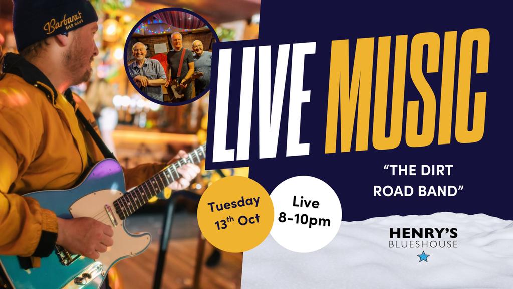 Henry Blues - “THE DIRT ROAD BAND” LIVE!