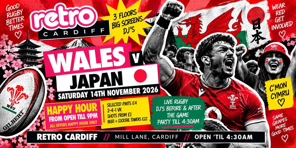 🏉 WALES v JAPAN