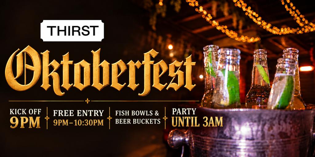 Oktoberfest @ Thirst