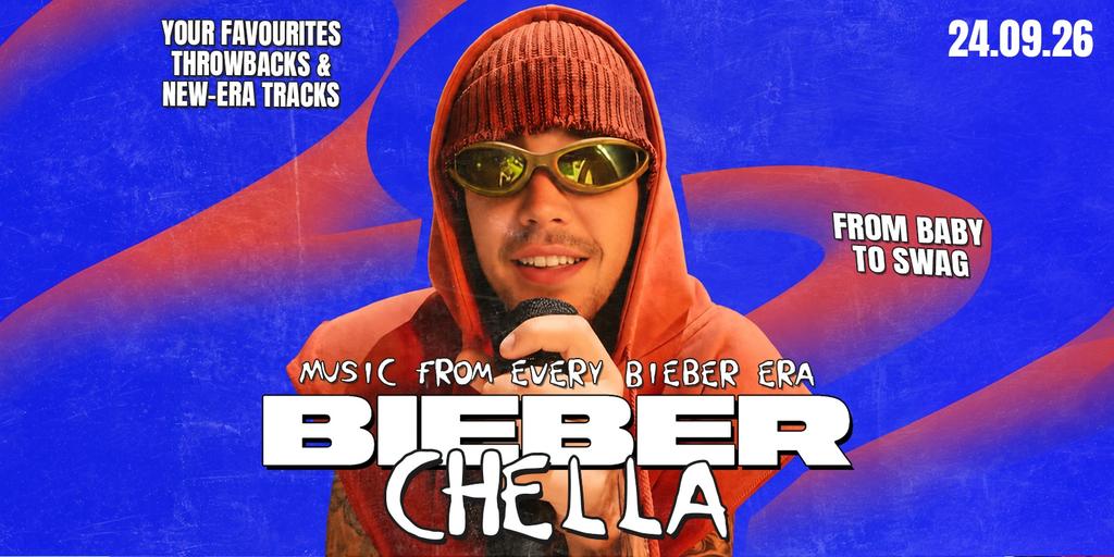 💜🎤 BIEBER-CHELLA 🎤💜 THE ULTIMATE JUSTIN BIEBER NIGHT | EVERY ERA, ALL NIGHT LONG! | REVOLUTION NEWCASTLE • 24TH SEPT ✨