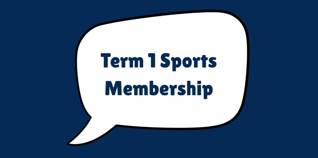 Term 1 Sports Membership