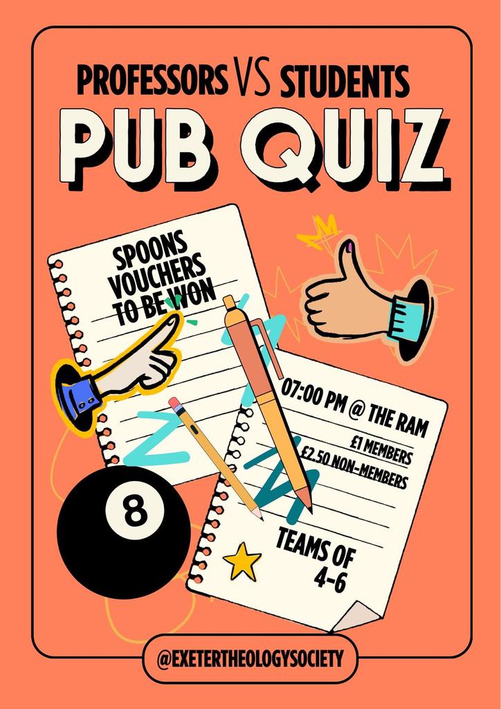 Lecturers vs Students Pub Quiz